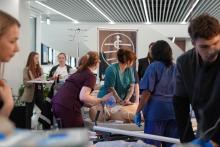 Medical Wrestle simulation competition